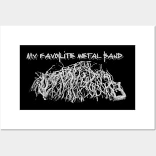 My Favorite Metal Band Posters and Art